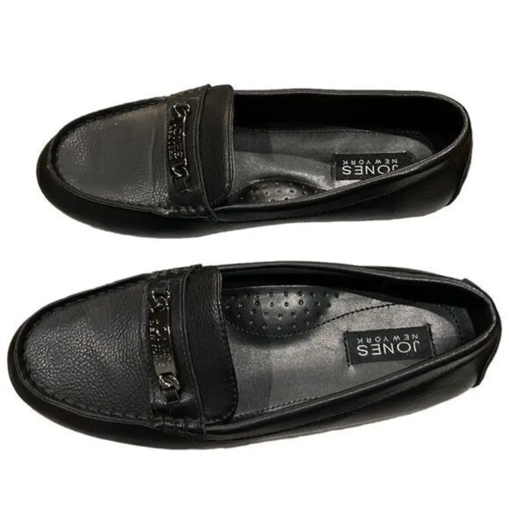 Jones New York‎ Women's Sunday Slip On Loafers Black Size 7.5